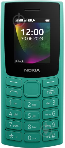 Мобільний телефон Nokia 106 DS 2023 green 999627 - фото 2