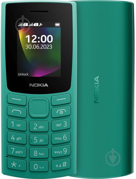 Мобільний телефон Nokia 106 DS 2023 green 999627 - фото 1