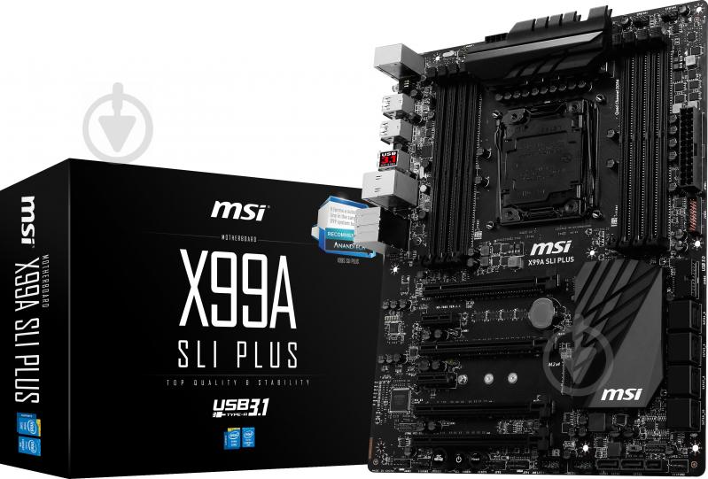 Материнская плата MSI X99A_SLI_PLUS (Socket 2011-3, Intel X99, ATX) - фото 6