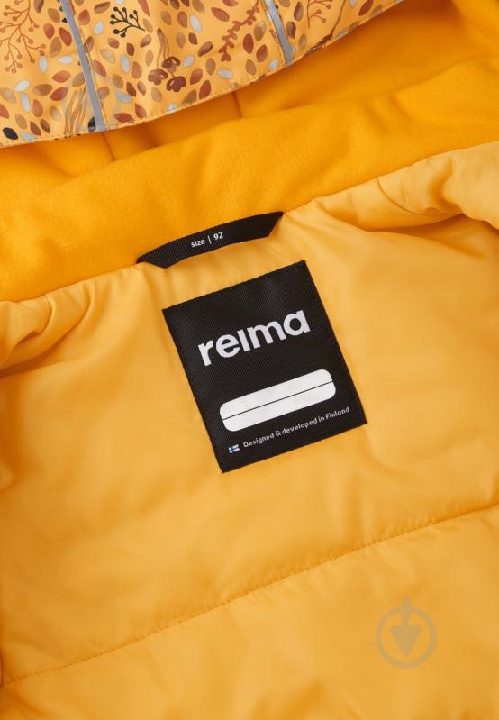 Куртка для девочки Reima р.92 желтый 511324-2403 - фото 3 Куртка для девочки Reima р.92 желтый 511324-2403 - фото 3