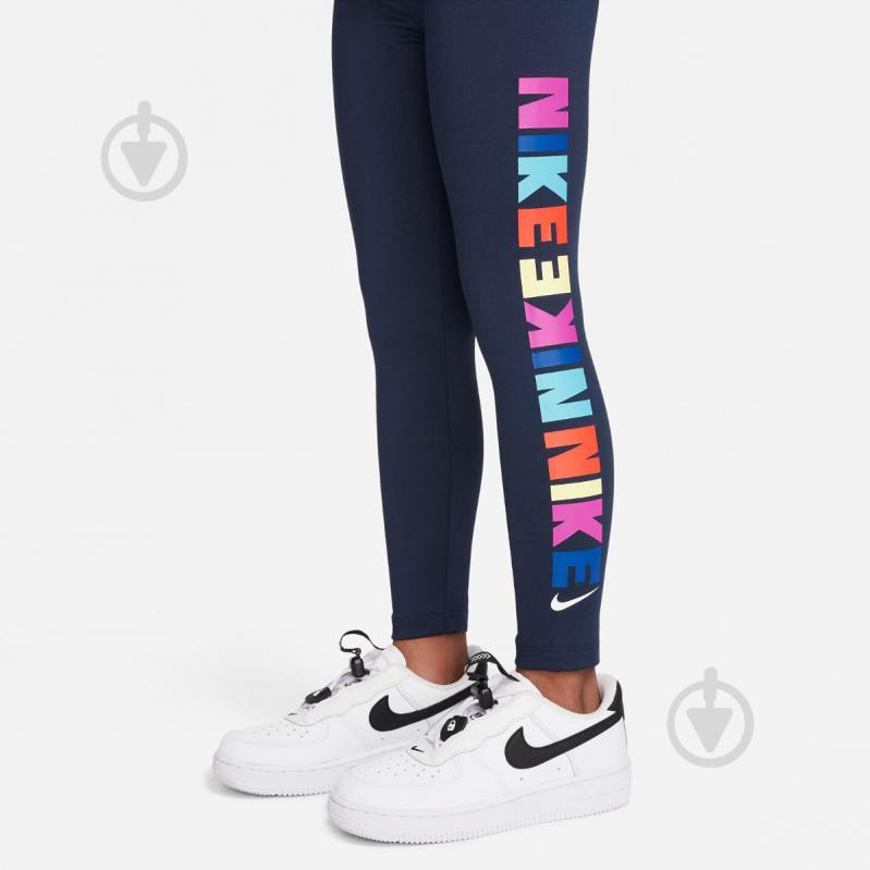 Велосипедки Nike SNACK PACK LEGGING 36K600-695 р. 4 синий - фото 2