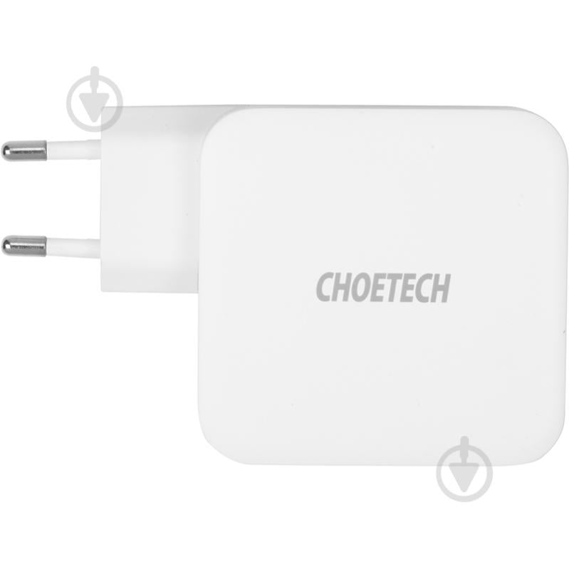 Зарядное устройство Choetech GaN 2xUSB Type-C 100W, PD - фото 5 Зарядное устройство Choetech GaN 2xUSB Type-C 100W, PD - фото 5