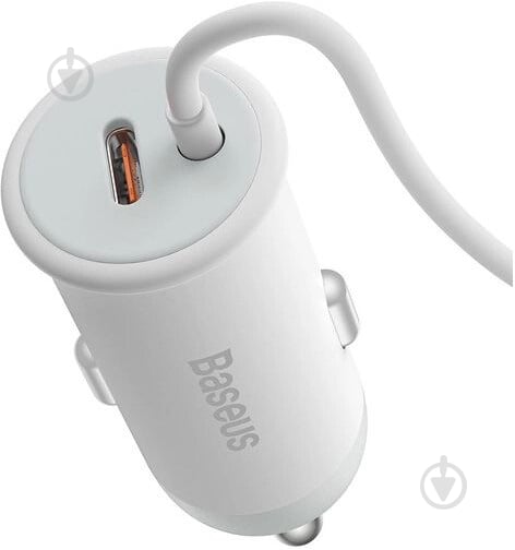 Автотримач BASEUS CW01 MagneticWireless 40W (SUCX040102) білий - фото 4