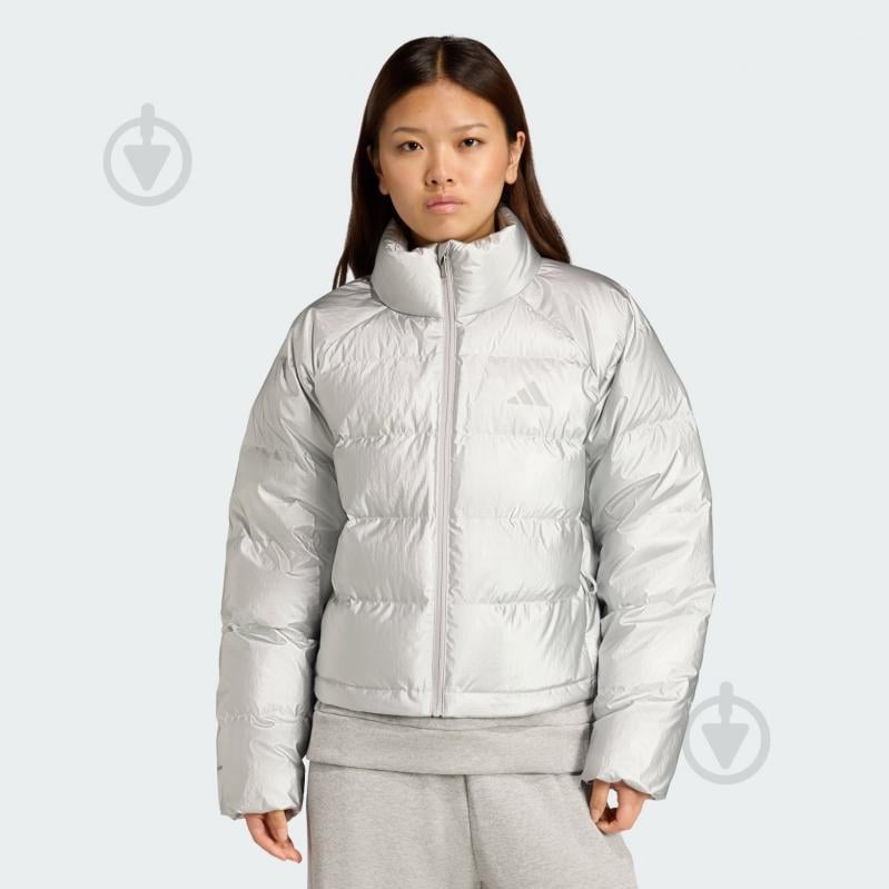 Пуховик женский зимний Adidas W HOLIDAY D JKT JM9197 р.S белый - фото 1