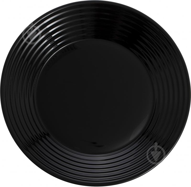 Тарелка для супа Luminarc Harena black 23 см - фото 1