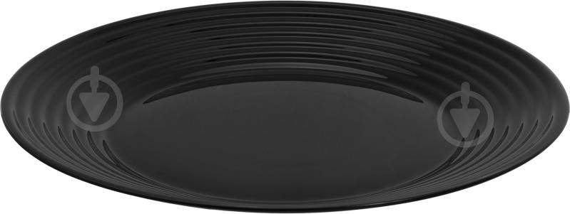 Тарелка обеденная Luminarc Harena black 25 см - фото 2