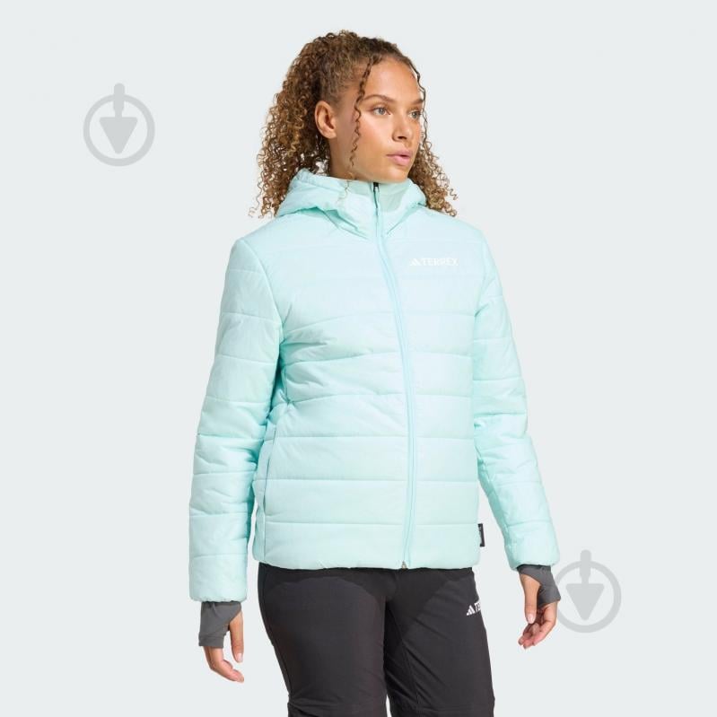 Пуховик женский зимний Adidas W MT ESS P HO J KB2170 р.S синий - фото 3 Пуховик женский зимний Adidas W MT ESS P HO J KB2170 р.S синий - фото 3