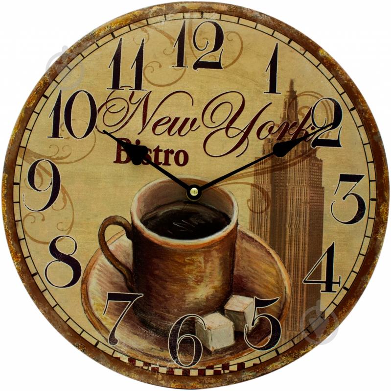 Годинник настінний Американо BL-CK08 - фото 1 Годинник настінний Американо BL-CK08 - фото 1