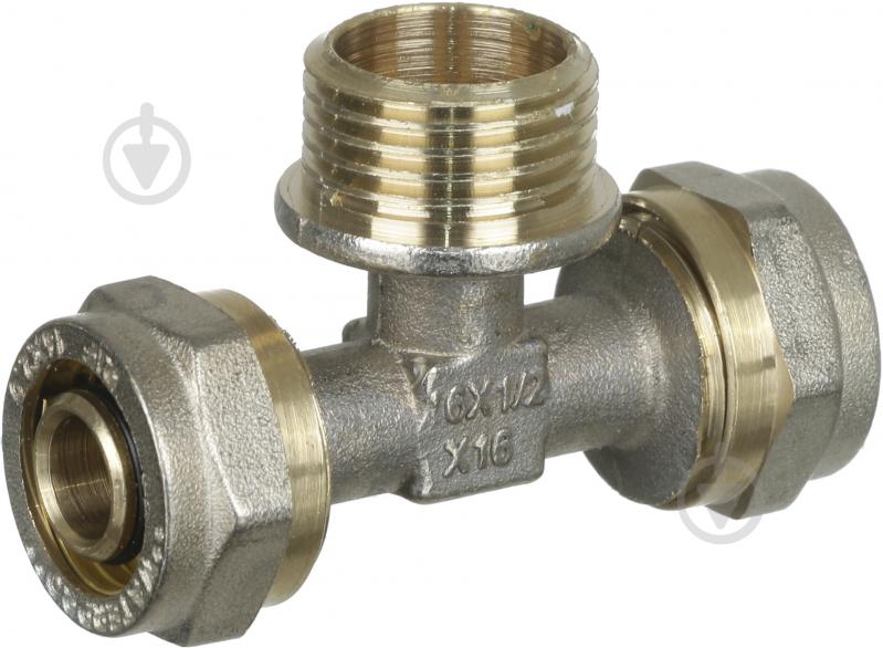 Тройник наружная WaterPro 16x1/2" З - фото 1 Тройник наружная WaterPro 16x1/2" З - фото 1