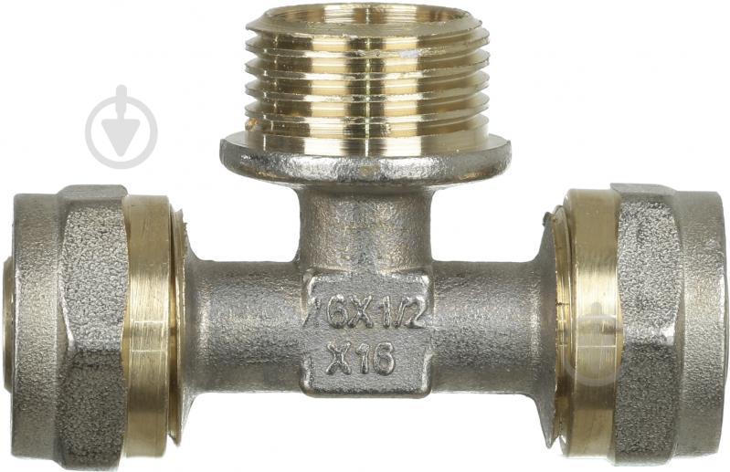 Тройник наружная WaterPro 16x1/2" З - фото 2 Тройник наружная WaterPro 16x1/2" З - фото 2