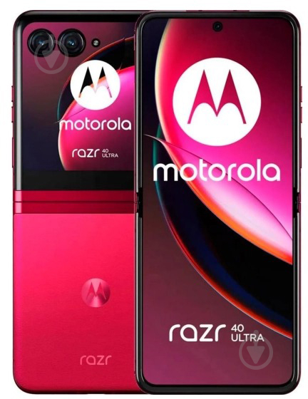 Смартфон Motorola Razr 40 Ultra 8/256GB viva magenta (1002141) - фото 1