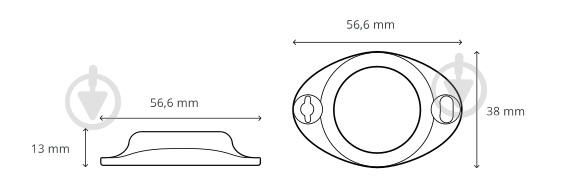 Датчик Teltonika BLE EYE Beacon чорний (BTSID14KB801 ) - фото 4