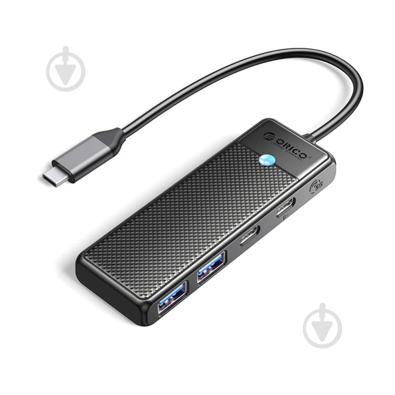 USB-хаб Orico PAPW Series 4-Port USB3.0 (PAPW2AC-C3-015-BK-EP) - фото 1