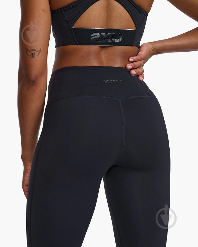 Лосины 2XU Form Hi-Rise Comp 7/8 Tight WA7110b_BLK/BLK р.L черный - фото 3