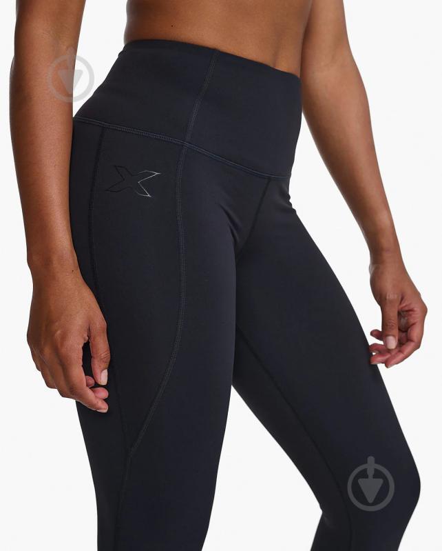 Лосины 2XU Form Hi-Rise Comp 7/8 Tight WA7110b_BLK/BLK р.L черный - фото 6