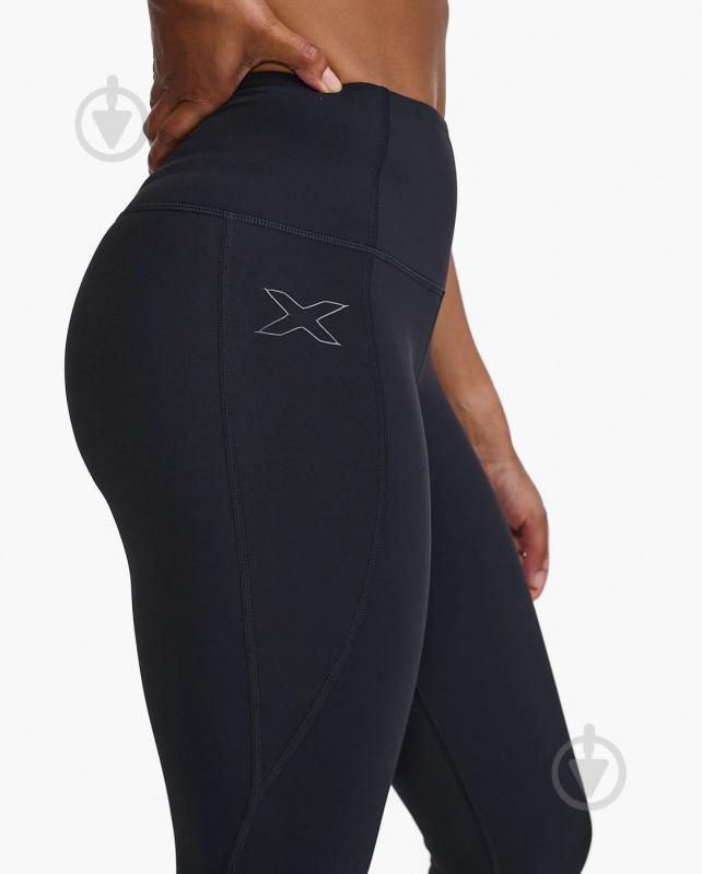 Лосины 2XU Form Hi-Rise Comp 3/4 Tight WA7111b_BLK/BLK р.L черный - фото 3