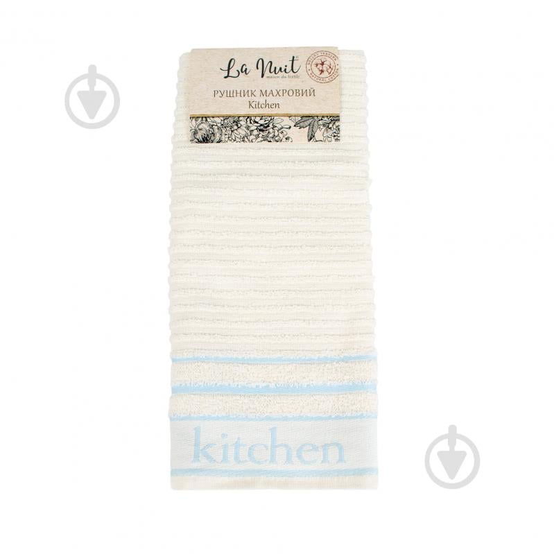 Полотенце махровое Кitchen 40x60 см молочный - фото 1 Полотенце махровое Кitchen 40x60 см молочный - фото 1