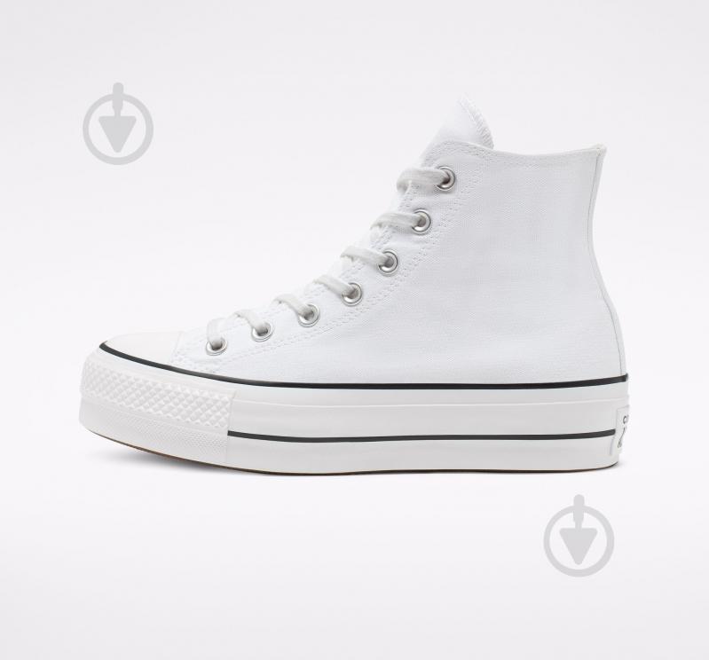 Кеды Converse CHUCK TAYLOR ALL STAR PLATFORM CANVAS 560846C р.36 белый - фото 2