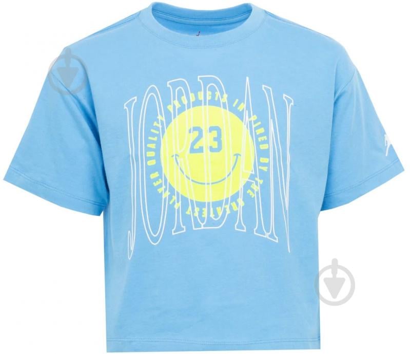 Футболка Jordan JDG 23 RISE UP SS TEE 45C200-B9F р.L фіолетовий - фото 3