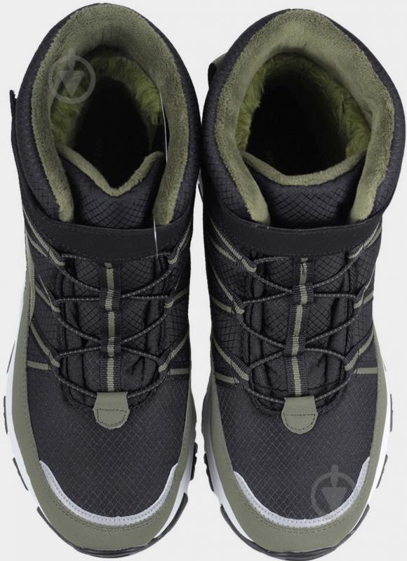 Ботинки для мальчиков Skechers D'Lites р.32 черный с зеленым - фото 5