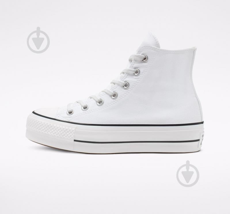 Кеды Converse CHUCK TAYLOR ALL STAR PLATFORM CANVAS 560846C р.37 белый - фото 2