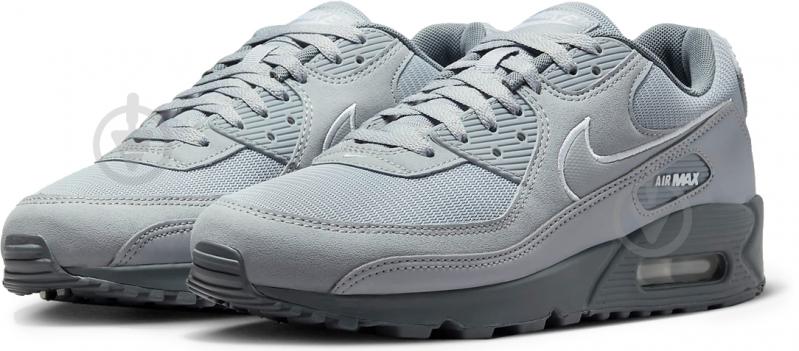 Кроссовки мужские демисезонные Nike AIR MAX 90 FJ4218-002 р.47 серые - фото 3