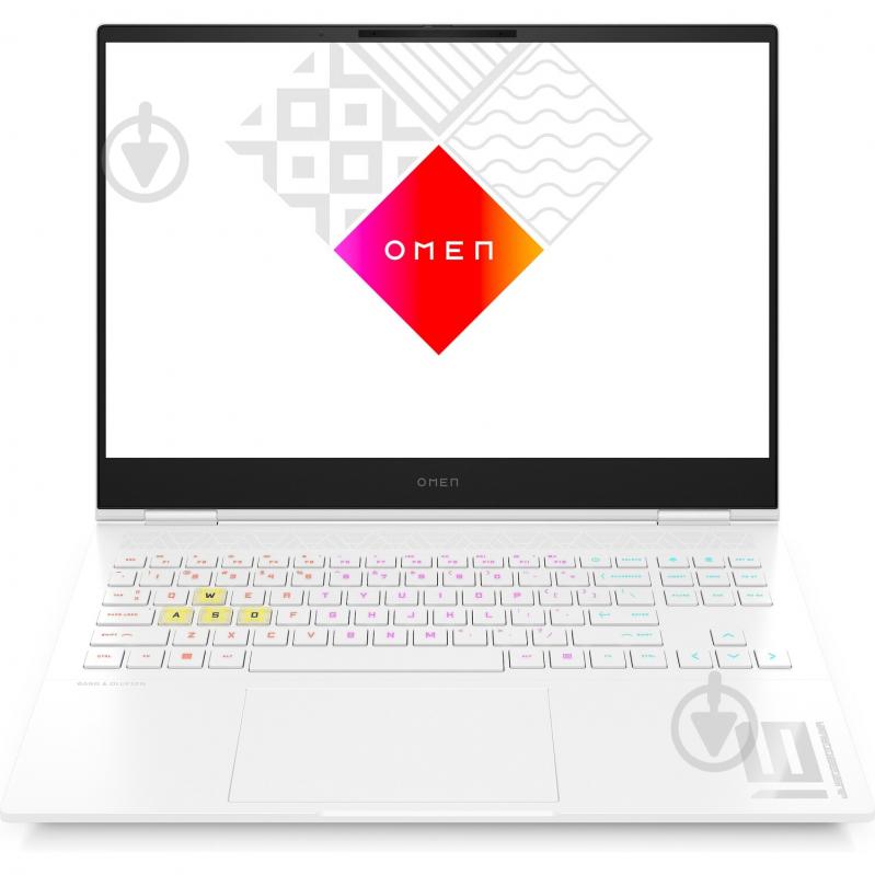 Ноутбук HP OMEN Gaming 16" (A4AE0EA) ceramic white - фото 1