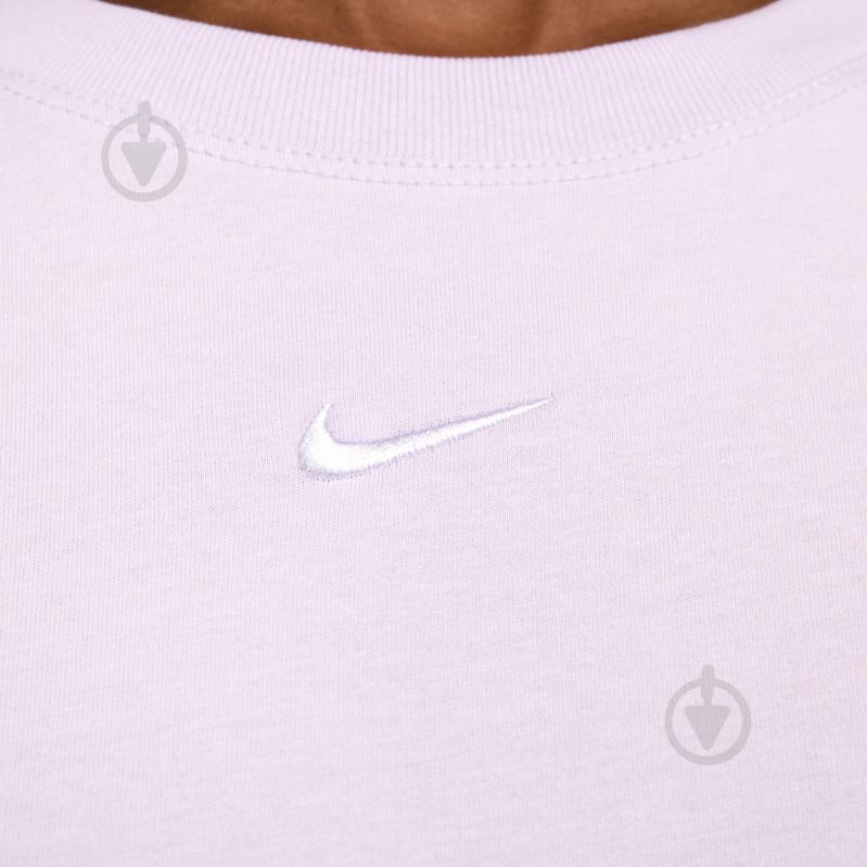 Футболка Nike W NSW TEE ESSNTL LBR FD4149-511 р.S фиолетовый - фото 4