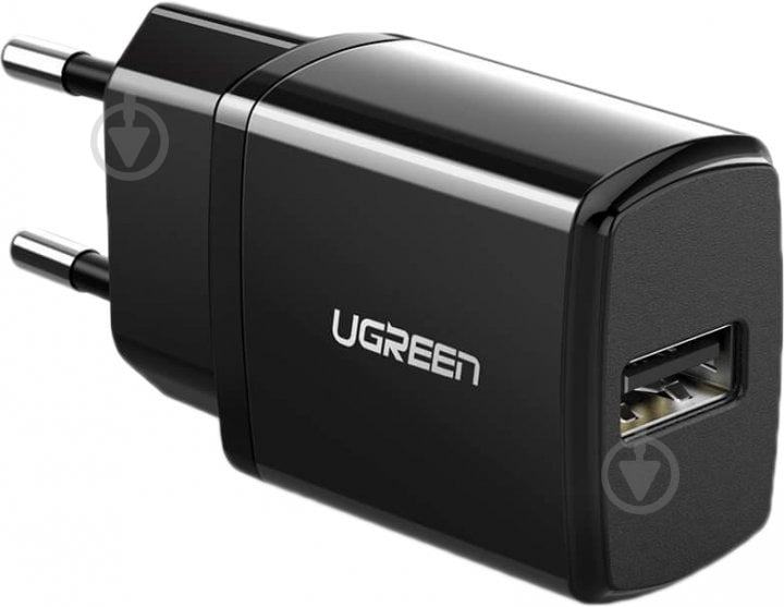 Зарядний пристрій UGREEN ED011 USB Wall Charger 2.1A Black - фото 2