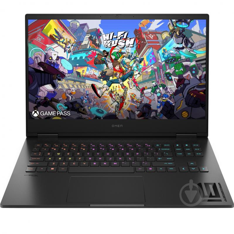 Ноутбук HP HP OMEN Gaming 16 16,1" (A4AE3EA) shadow black - фото 1