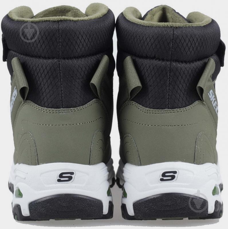 Черевики для хлопчиків Skechers D'Lites р.33,5 чорний із зеленим - фото 4 Черевики для хлопчиків Skechers D'Lites р.33,5 чорний із зеленим - фото 4