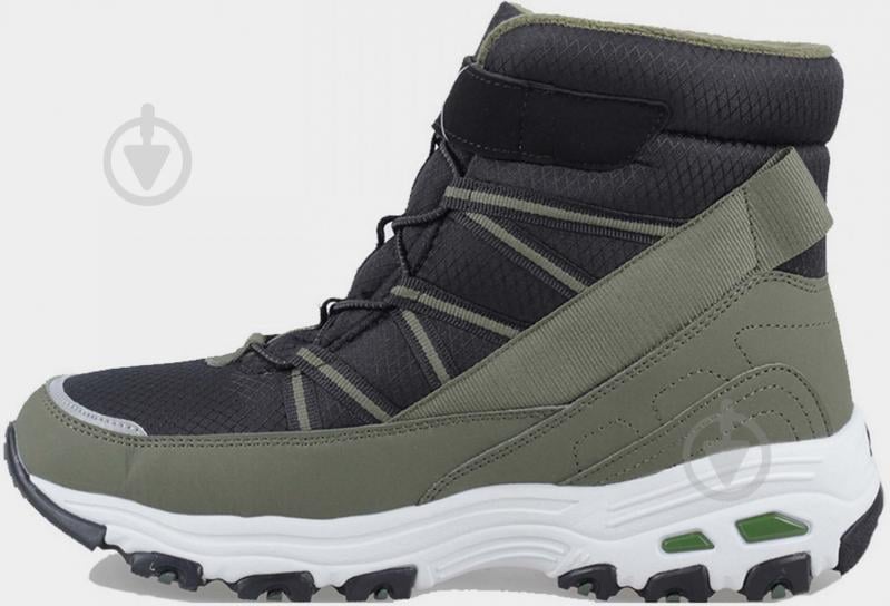 Черевики для хлопчиків Skechers D'Lites р.33,5 чорний із зеленим - фото 2 Черевики для хлопчиків Skechers D'Lites р.33,5 чорний із зеленим - фото 2