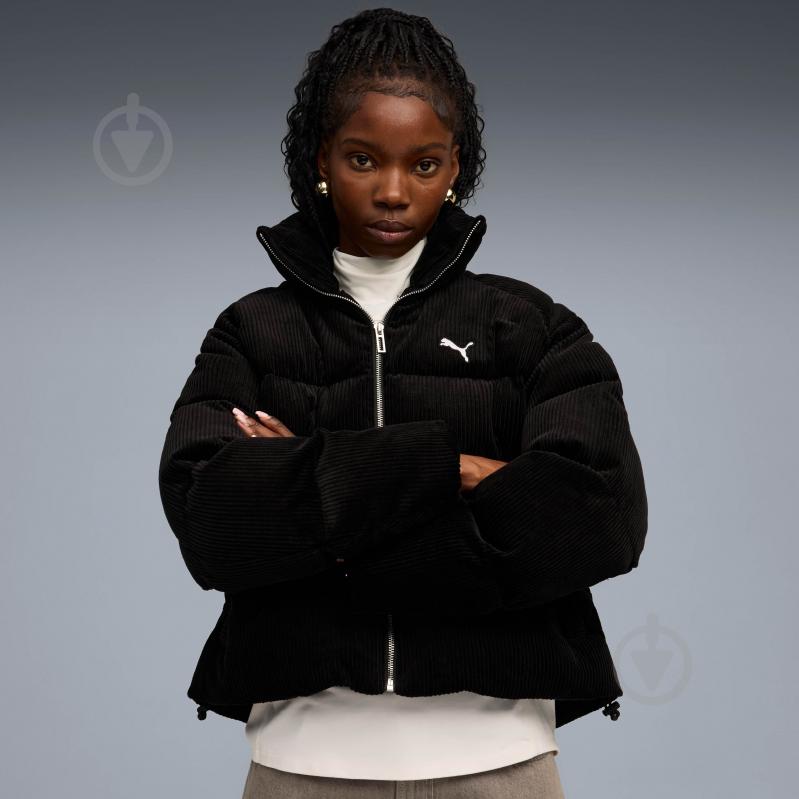 Куртка Puma WARDROBE ESS Corduroy Puffer Jacket 63217101 р.XL - фото 1 Куртка Puma WARDROBE ESS Corduroy Puffer Jacket 63217101 р.XL - фото 1