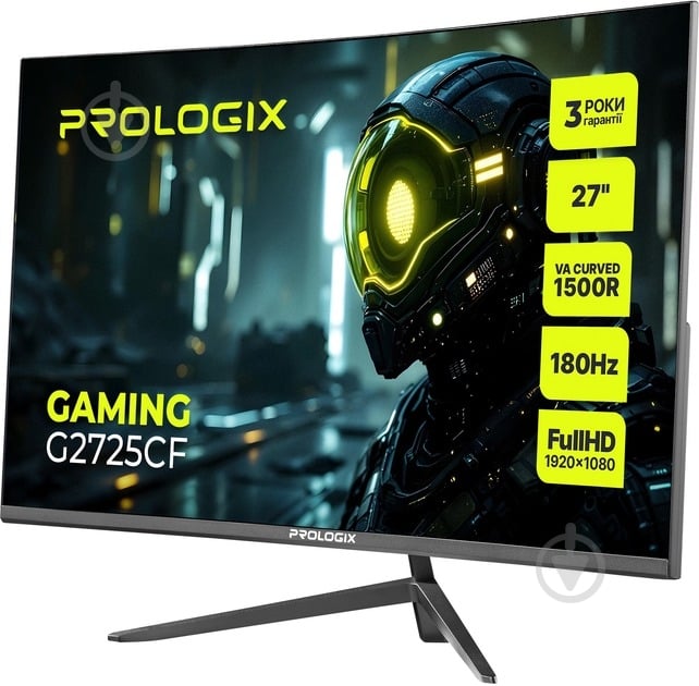 Монітор PrologiX G2725CF 27" (G2725CF) - фото 3 Монітор PrologiX G2725CF 27" (G2725CF) - фото 3