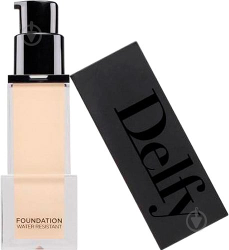 Крем тональный Delfy Foundation Water Resistant 10 natural 35 мл - фото 1