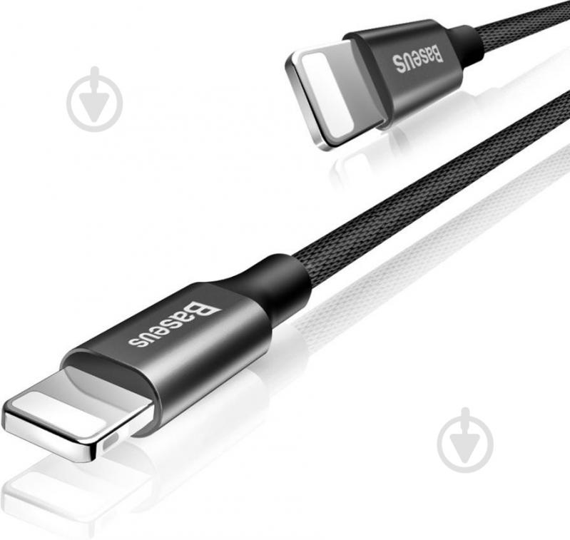 Кабель BASEUS USB to Lightning (CALYW-A01) 1,8 м черный (1011167) - фото 2