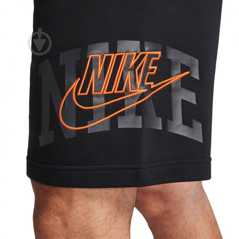 Шорты Nike NK CLUB FT SHORT ARCH GX FV5136-010 р. M черный - фото 7