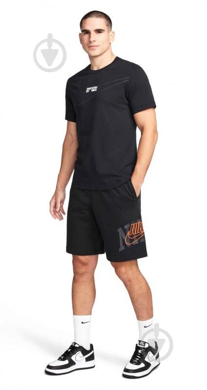 Шорты Nike NK CLUB FT SHORT ARCH GX FV5136-010 р. M черный - фото 8