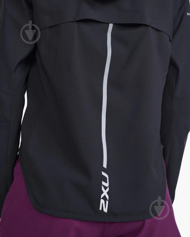 Куртка жіноча демісезонна 2XU Aero Jacket WR6859a_BLK/SRF р.M - фото 7