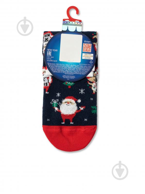 Шкарпетки дитячі для дівчатокдля хлопчиків Conte-Kids новорічні 517 19С-64СП р.13-14 темно-синій - фото 3 Шкарпетки дитячі для дівчатокдля хлопчиків Conte-Kids новорічні 517 19С-64СП р.13-14 темно-синій - фото 3