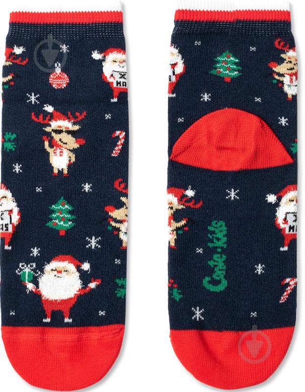 Шкарпетки дитячі для дівчатокдля хлопчиків Conte-Kids новорічні 517 19С-64СП р.13-14 темно-синій - фото 1 Шкарпетки дитячі для дівчатокдля хлопчиків Conte-Kids новорічні 517 19С-64СП р.13-14 темно-синій - фото 1