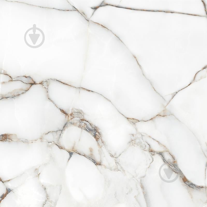 Плитка Cerossa Ceramica Bold onyx white polished 120x120 см - фото 3