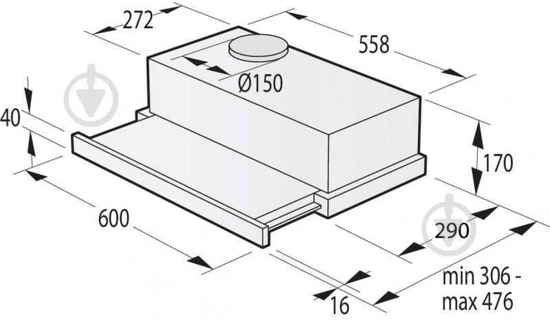 Витяжка Gorenje TH 62E4 X - фото 7