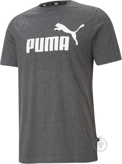 Футболка Puma ESS Heather Tee 58673601 р.L сірий - фото 4