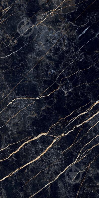 Плитка Cerossa Ceramica Krasa black sugar carving dark 60x120 см - фото 3
