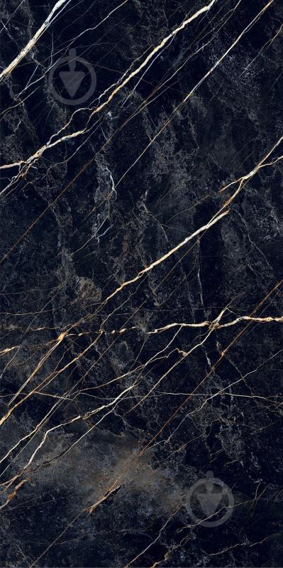 Плитка Cerossa Ceramica Krasa black sugar carving dark 60x120 см - фото 4