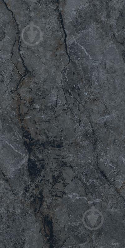 Плитка Cerossa Ceramica Rika nero sugar carving dark 60x120 см - фото 2