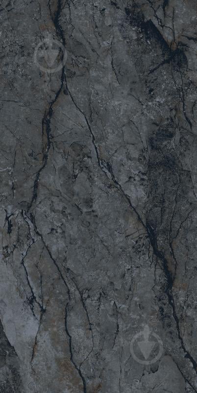 Плитка Cerossa Ceramica Rika nero sugar carving dark 60x120 см - фото 4