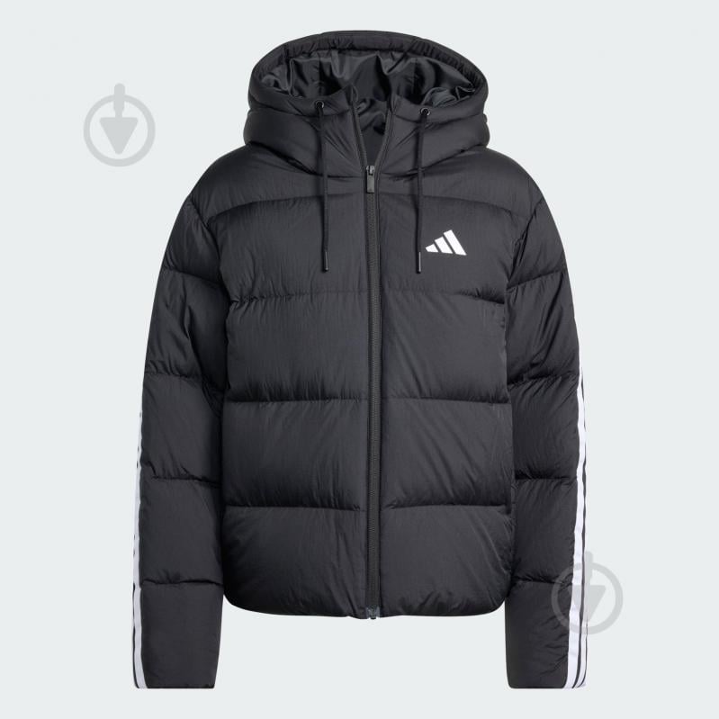 Пуховик жіночий зимовий Adidas W Ess 3S P D Ho JW3429 р.XL чорний - фото 6