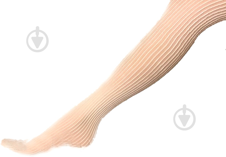 Колготки для девочек Duna эластичные с рельефным рисункомр.152 белый - фото 2